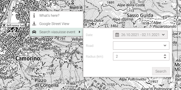 Search viasuisse event