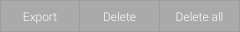 Delete/export drawing buttons