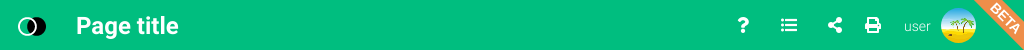 Header bar